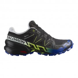 Salomon Speedcross 6 GORE-TEX Nero Blu -  Scarpe Trail Running Uomo