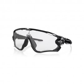 Oakley Occhiali Ciclismo Jawbreaker Pol Blk Clear-Nero Photo Irid