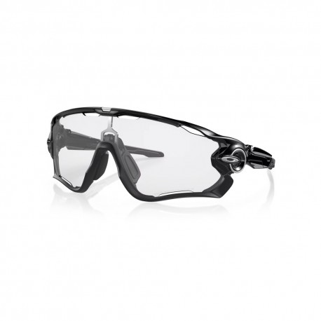 Oakley Occhiali Ciclismo Jawbreaker Pol Blk Clear-Nero Photo Irid