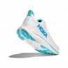 Hoka Clifton 10 Bianco Skyward Blu - Scarpe Running Uomo