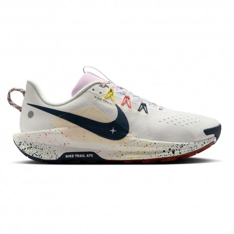 Nike Pegasus Trail 5 Summit Bianco Armory Navy-Footb - Scarpe Trail Running Uomo