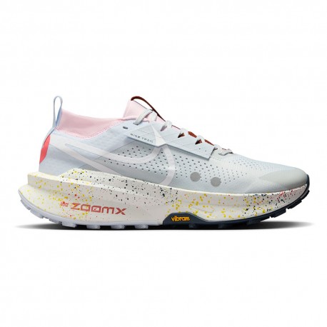 Nike Zegama Trail 2 Pure Platinum Bianco-Football Gr - Scarpe Trail Running Uomo
