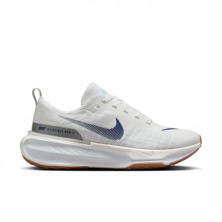Nike Invincible 3 Bianco Blue Void - Scarpe Running Donna