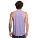 Nike Canotta Dri-Fit Miler Hydrangeas Reflective Argento Uomo