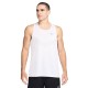 Nike Canotta Dri-Fit Stride Bianco Reflective Argento Uomo