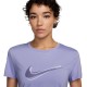 Nike Maglia Running Dri-Fit One Swoosh Lilac Ice Donna