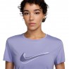 Nike Maglia Running Dri-Fit One Swoosh Lilac Ice Donna