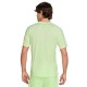 Nike Maglia Running Dri-Fit Stride Barely Volt Reflective Argento Uomo