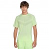 Nike Maglia Running Dri-Fit Stride Barely Volt Reflective Argento Uomo
