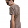 Nike Maglia Running Dri-Fit Swift Mink Brown Reflective Argento Donna