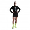 Nike Pantaloncini Running 2In1 Swift Nero Reflective Argento Donna