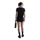 Nike Pantaloncini Running 8" Opne Swoosh Nero Donna