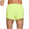 Nike Pantaloncini Running Dri-Fit 2" Aeroswift Lt Lemon Twist Nero Uomo
