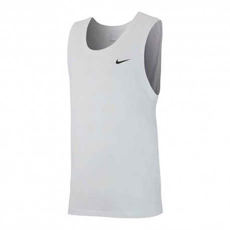 Nike Dri-Fit Canotta Palestra Bianco Uomo