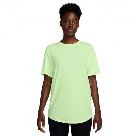 Nike One Relaxed Maglietta Palestra Train Giallo Donna