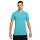 Nike Flex Rep Maglietta Palestra Logo Train Flex Rep Azzurro Uomo