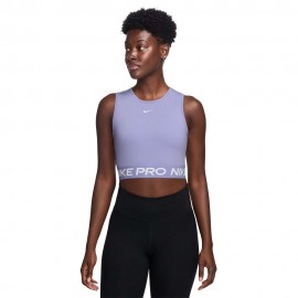 Nike Pro Top Palestra Viola Donna