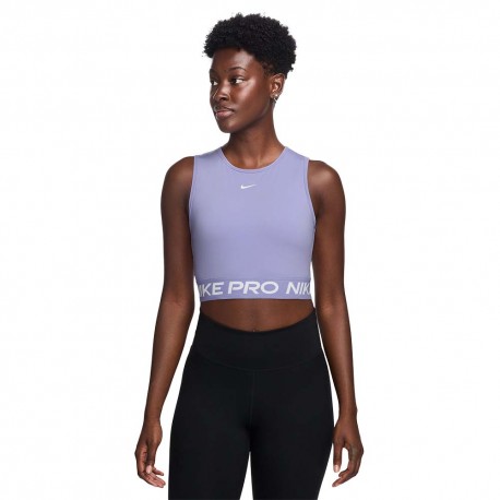 Nike Pro Top Palestra Viola Donna