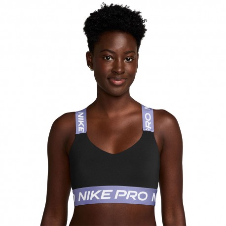 Nike Pro Reggiseno Sportivo Pro Light Support Viola Donna