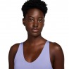 Nike Pro Indy Plunge Reggiseno Sportivo Viola Donna