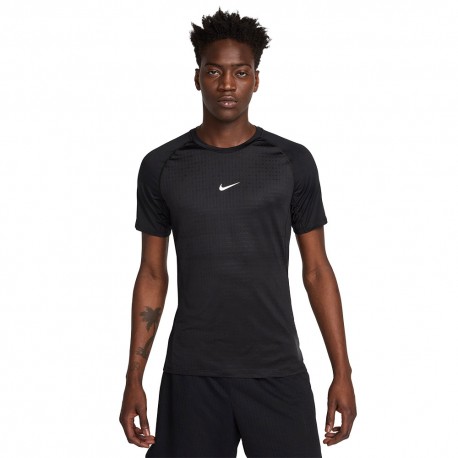Nike Pro Breathe Maglietta Palestra Nero Uomo