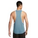 Nike Gym Heritage Canotta Palestra Blu Uomo