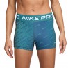 Nike Pro Shorts Sportivi Multiswoosh Viola Donna