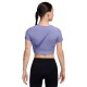 Nike Pro Top Palestra Multiswoosh Viola Donna