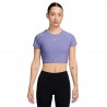 Nike Pro Top Palestra Multiswoosh Viola Donna