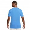 Nike Maglietta Palestra Swoosh Train Azzurro Uomo