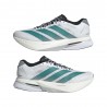 Adidas Adizero Boston 13 Cloud Bianco Pure Teal - Scarpe Running Uomo