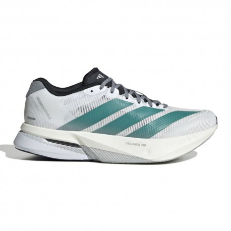 Adidas Adizero Boston 13 Cloud Bianco Pure Teal - Scarpe Running Donna