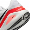 Nike Structure 26 Bianco Nero-Bright Crimson - Scarpe Running Uomo