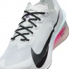 Nike Zoomx Vaporfly Next 4% Bianco Nero-Hyper Rosa - Scarpe Running Uomo