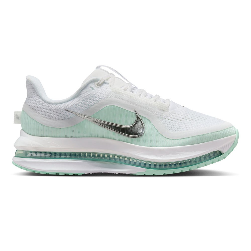 Nike Pegasus Premium Bianco Metallic Argento - Scarpe Running Donna
