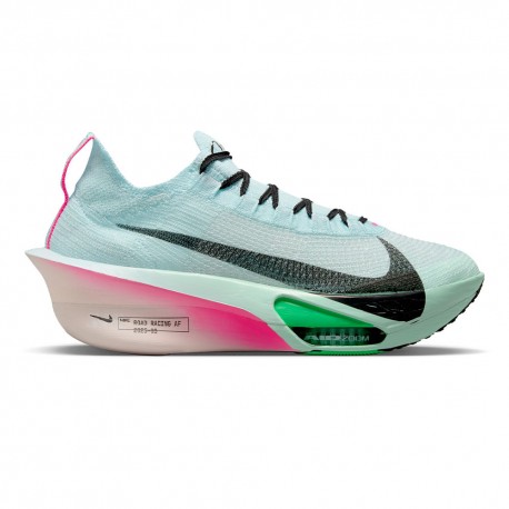 Nike Zoomx Alphafly 3 Glacier Blue Nero-Mint Foam - Scarpe Running Uomo