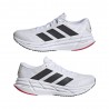 Adidas Adistar 4 Bianco Carbon Pure Ruby - Scarpe Running Uomo