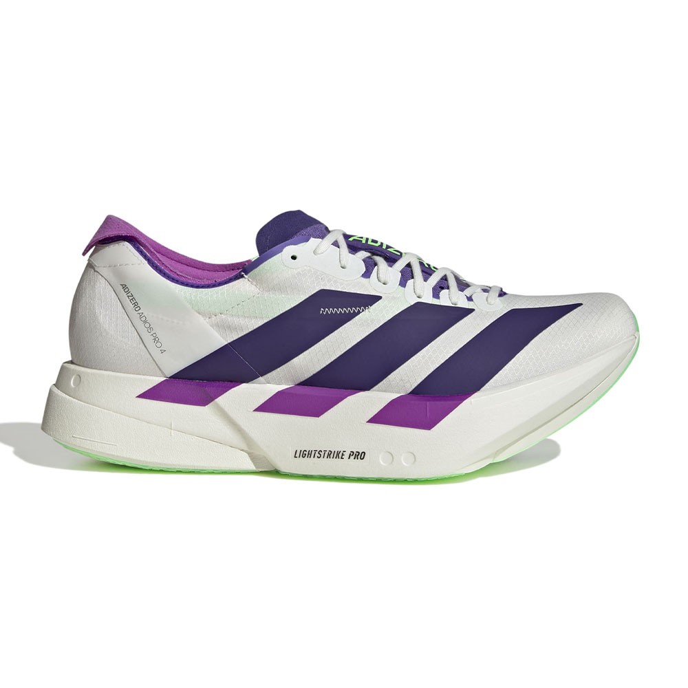Adidas Adizero Adios Pro 4 Ny Pack Core Bianco Collegiat - Scarpe Running Uomo