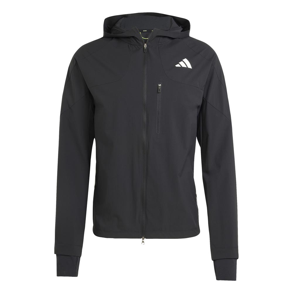ADIDAS Giacca Running Adizero Jkt Nero Nero Uomo