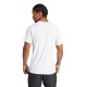 ADIDAS T-Shirt Running Adizero Essentials Bianco Uomo