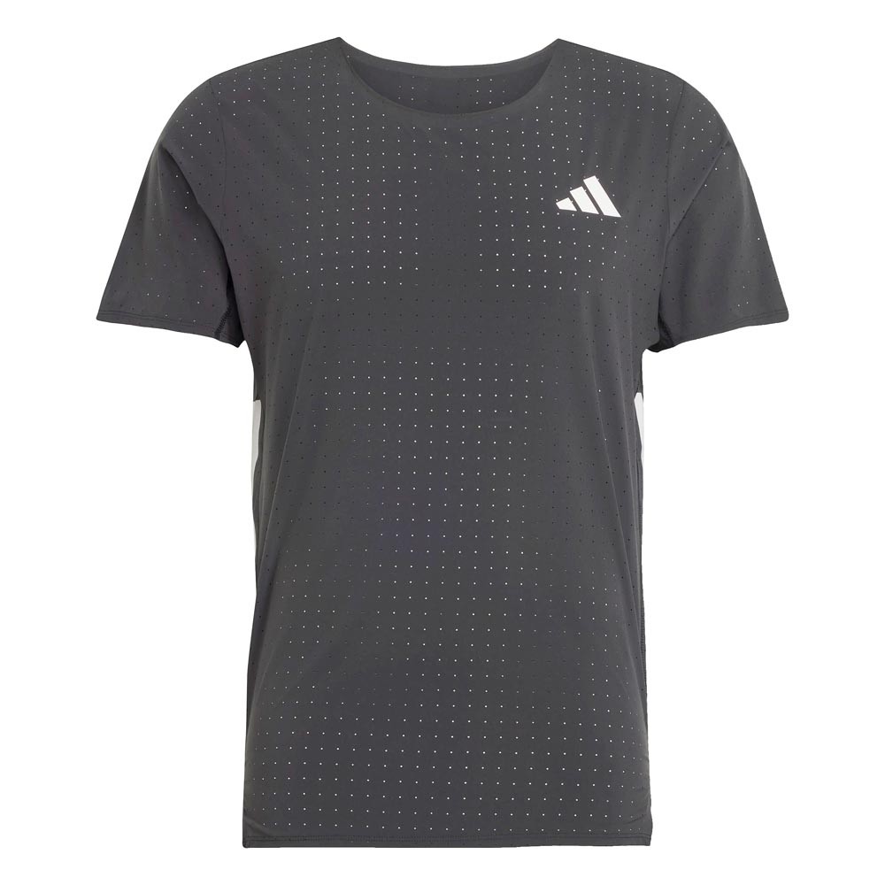 ADIDAS T-Shirt Running Adizero Nero Uomo