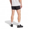 ADIDAS Pantaloncini Running Adizero Gel Nero Uomo