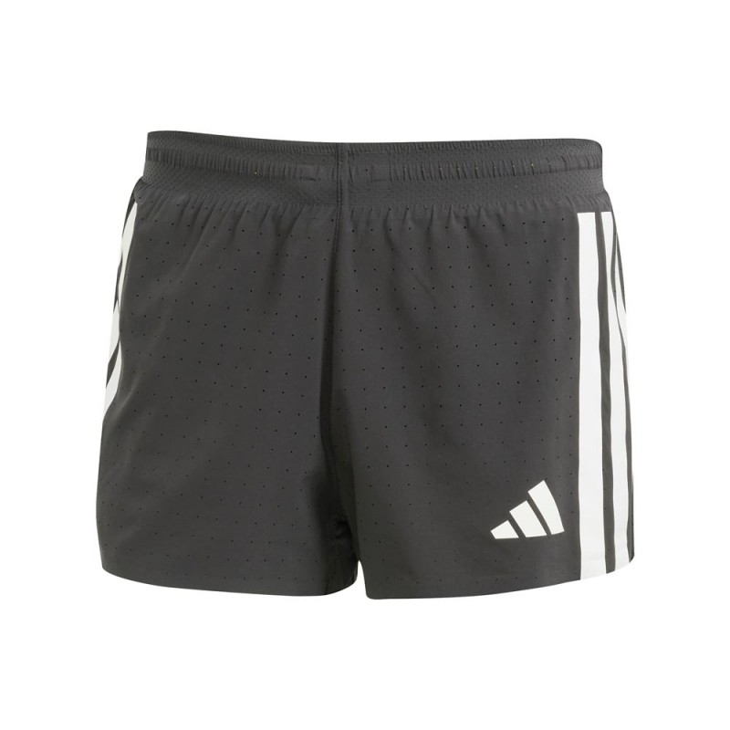 ADIDAS Pantaloncini Running Adizero Split Nero Uomo