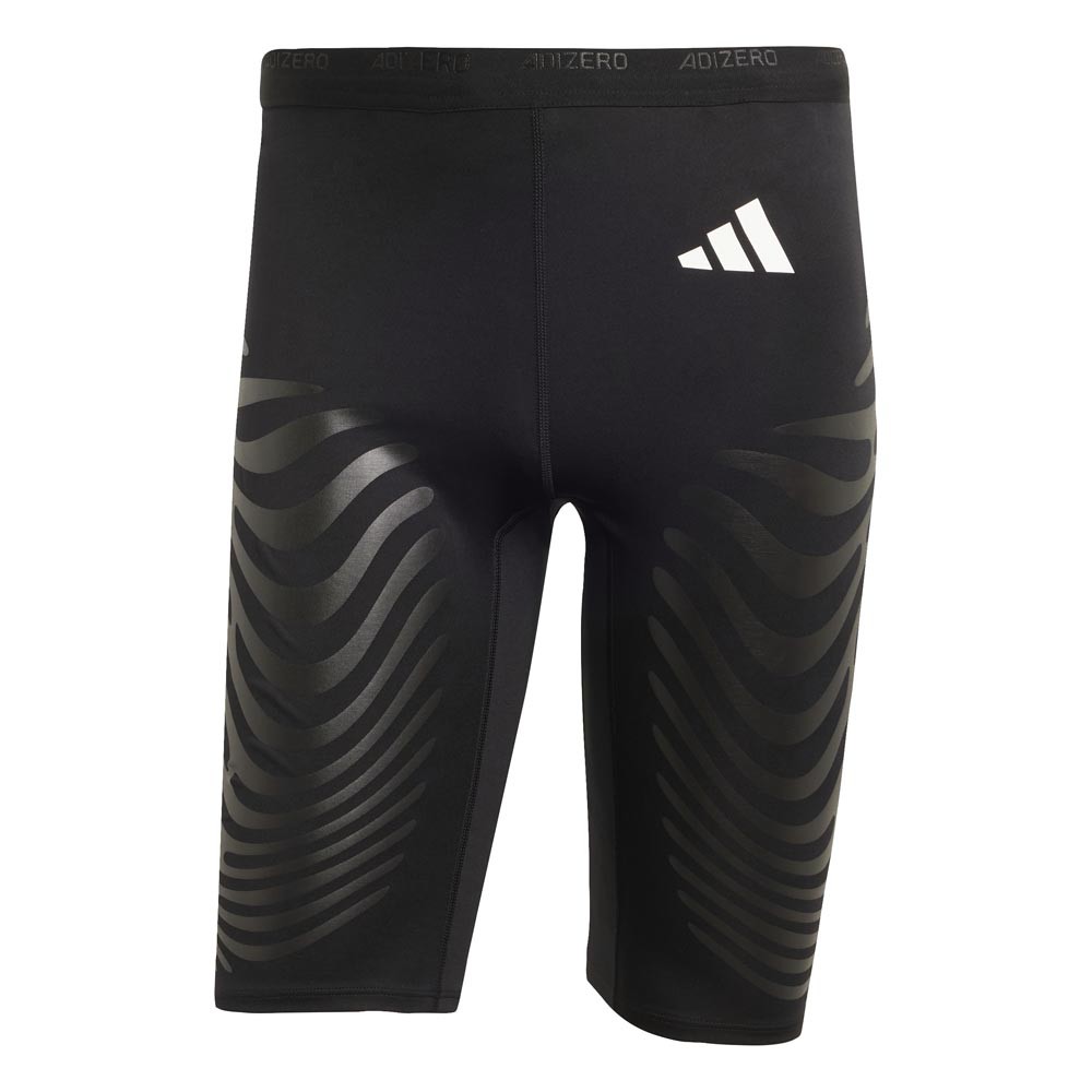 ADIDAS Pantaloncini Running Tights Adizero Nero Uomo