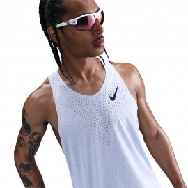 Nike Canotta Running Aeroswift Ghost Nero Uomo