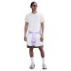 Nike T-Shirt Running Miler Breathe Sum Bianco Argento Uomo