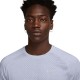 Nike T-Shirt Running Stride Ghost Argento Uomo