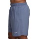 Nike Pantaloncini Running Challenger Indigo Argento Uomo