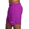 Nike Pantaloncini Running Challenger Purple Argento Uomo