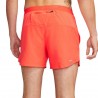 Nike Pantaloncini Running Stride Bright Crimson Nero Uomo